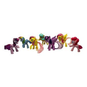 My Little Pony 3" McDonald's MLP Happy Meal Toy - Lot of 7 Hasbro 2011 - 2016